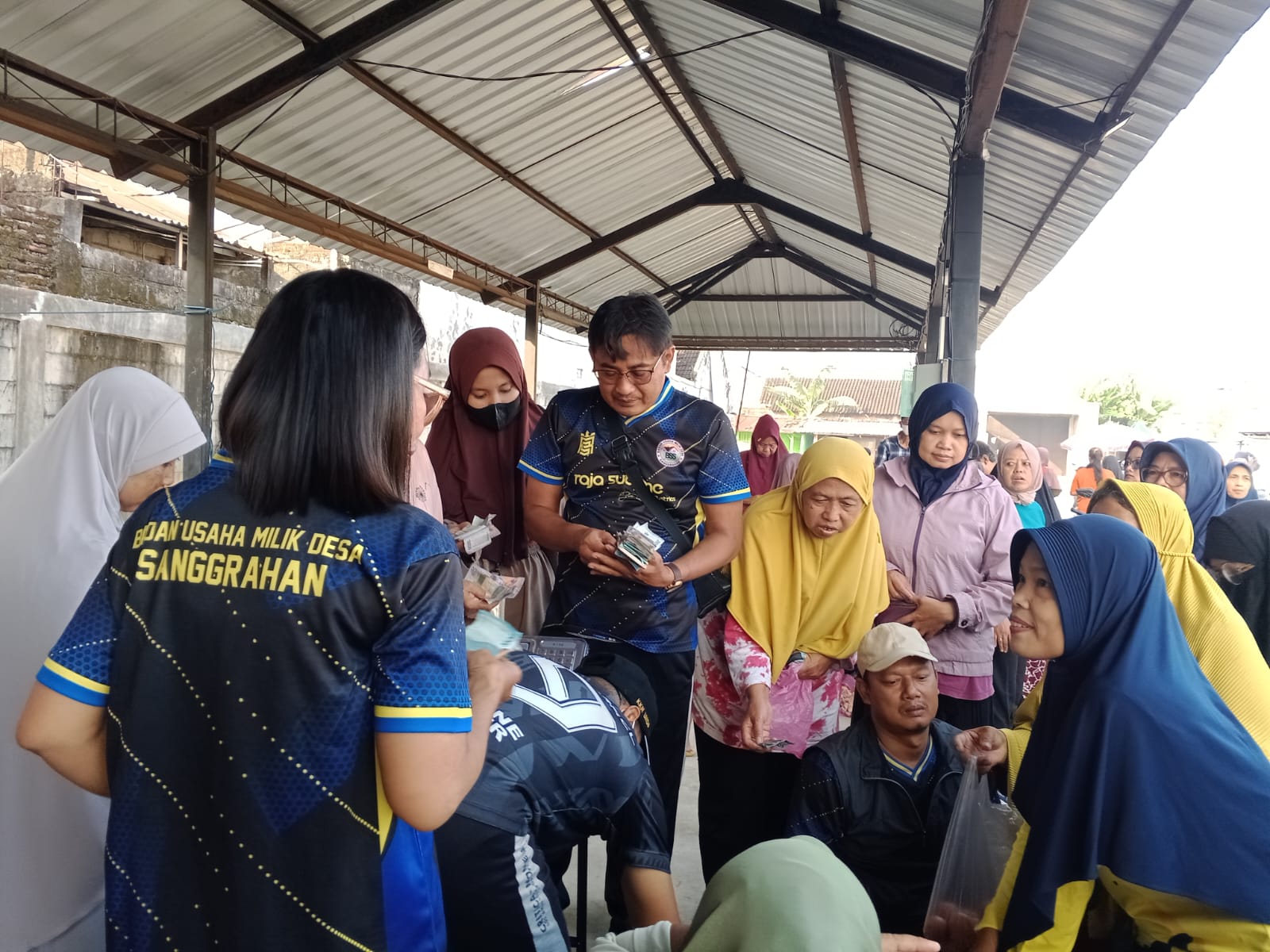 Kios Pangan Murah (KPM)Pemdes Sanggrahan Bersama Dinas Pangan Sukoharjo