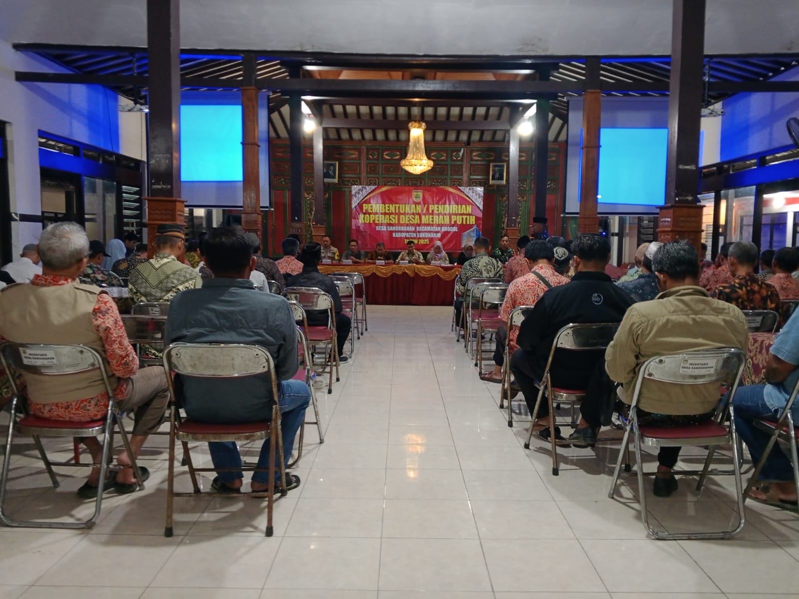 Pembentukan Koperasi Merah Putih Desa Sanggrahan
